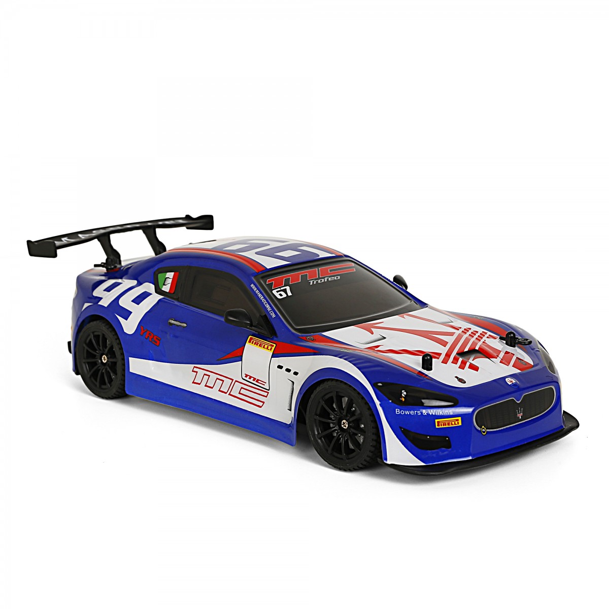 Ralleyz RC Remote Control Maserati Car, Four Wheeler, Remote Control Rock Climber High Speed Monster Racing Car, Kids for 6Y+, Multicolour