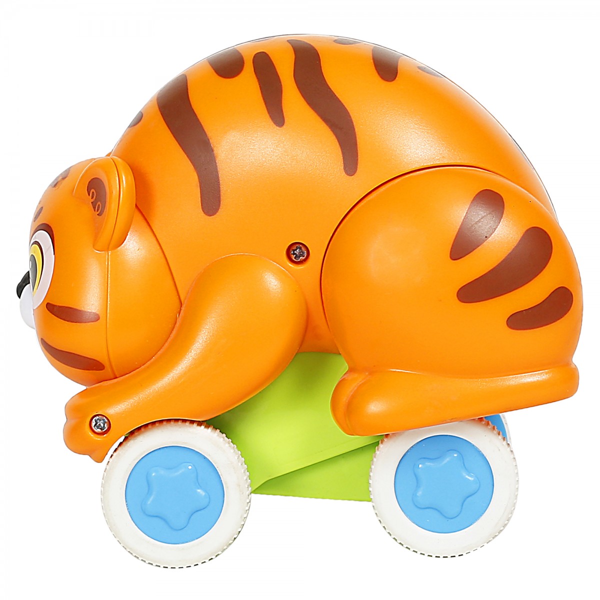 Shooting Star Rolling Tiger for Unlimited Play & Fun, Orange, 12M+