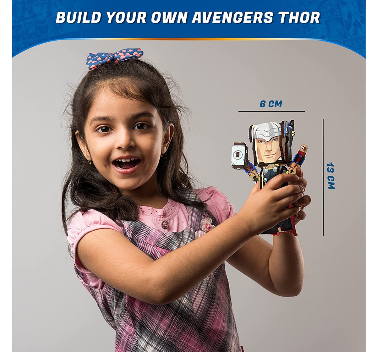 Skillmatics Buildables Marvel Thor Multicolor 8Y+