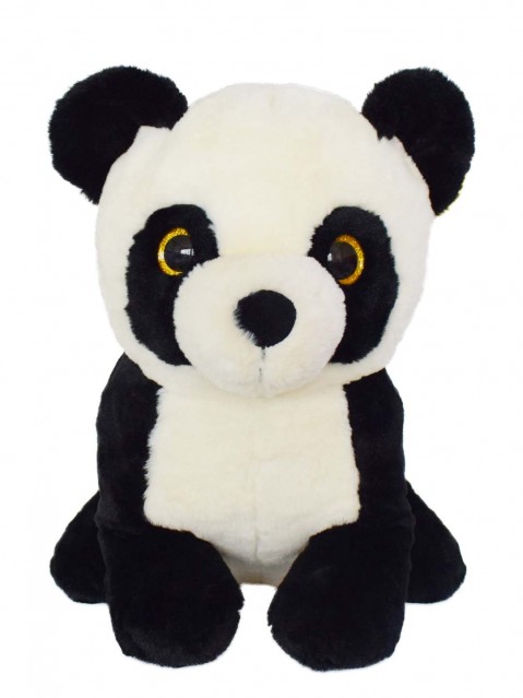 Cute Stuffed Supersoft Plush Panda Soft Toy By Mirada, 42Cm, Black