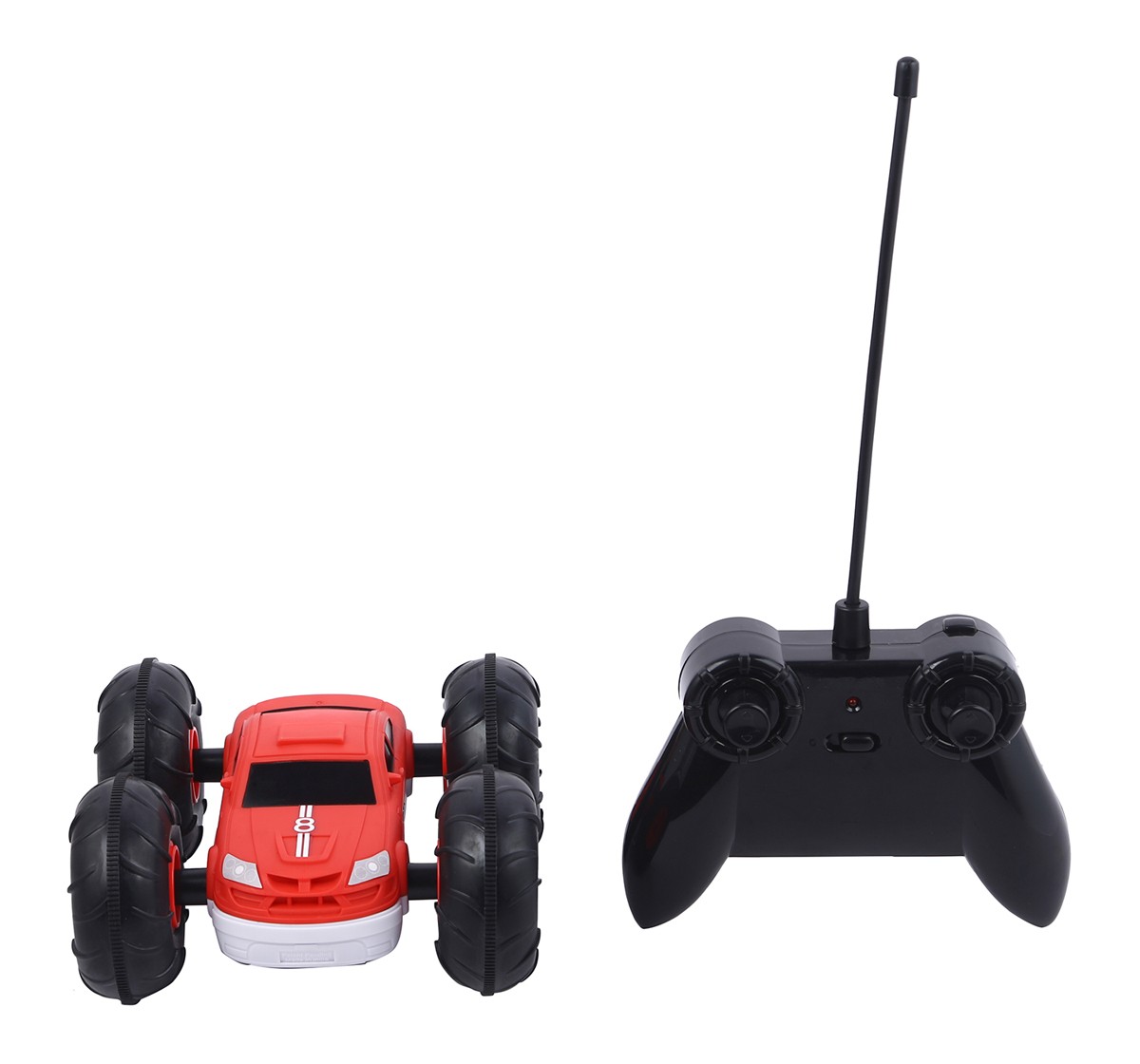 Flip Stunt Rally Car Remote Controlled Car by Sharper Image, For Kids 6 Years and Above, Red