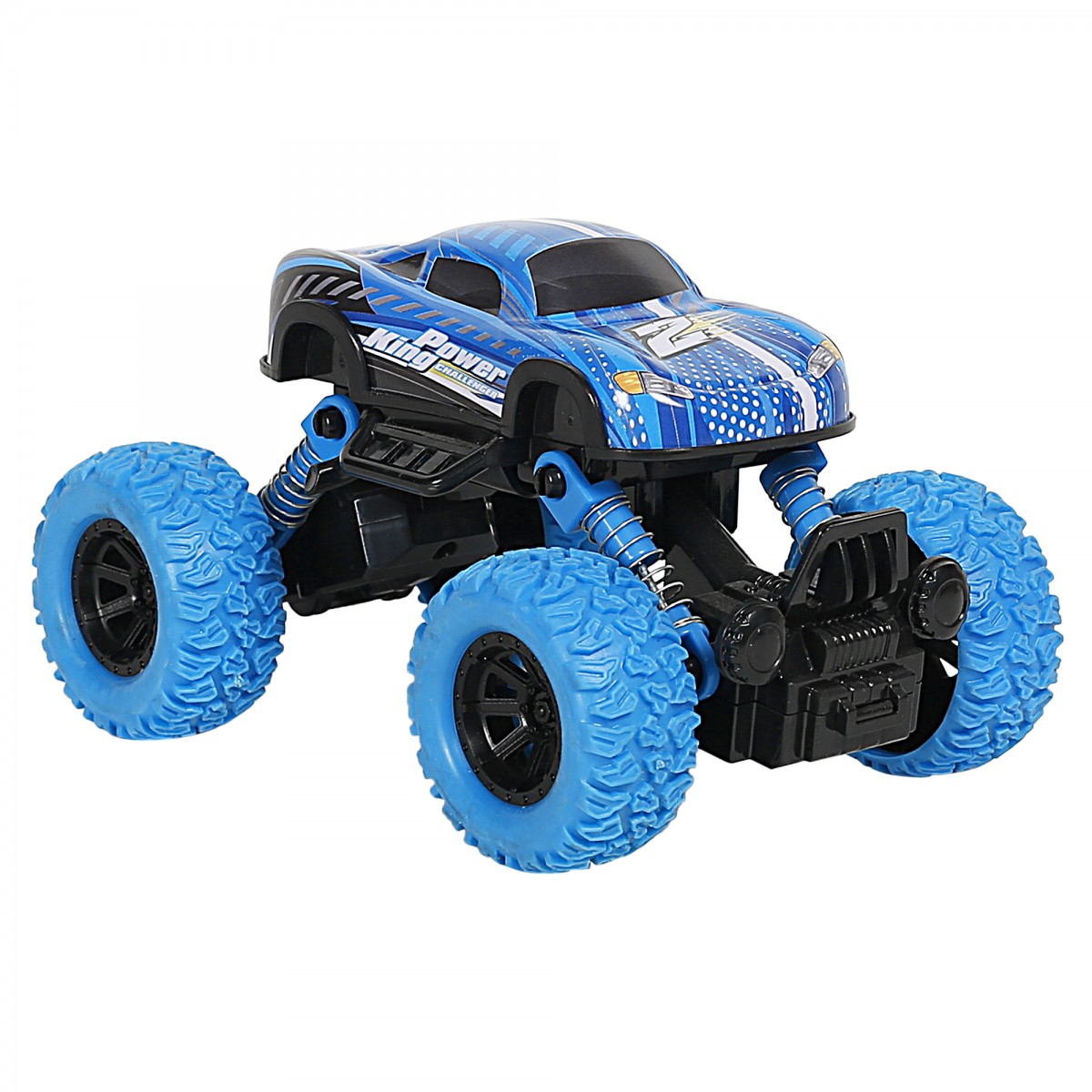 Ralleys Pull Back Monster Car, Blue, 3Y+