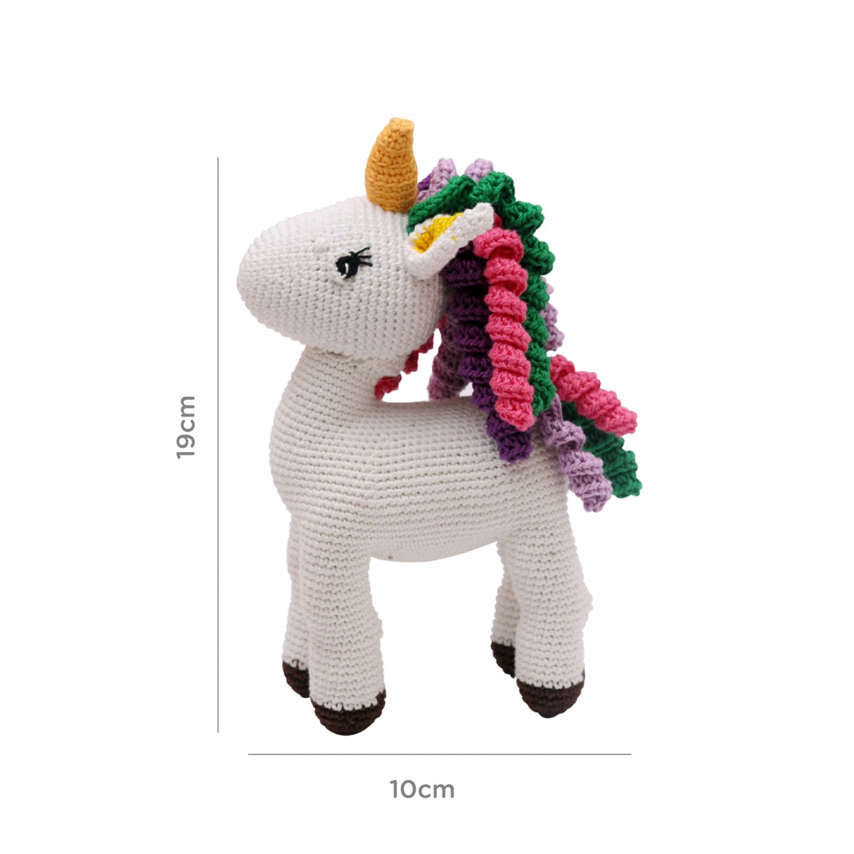 Nuluv Happy Threads Spectral Unicorn Multicolour 3Y+