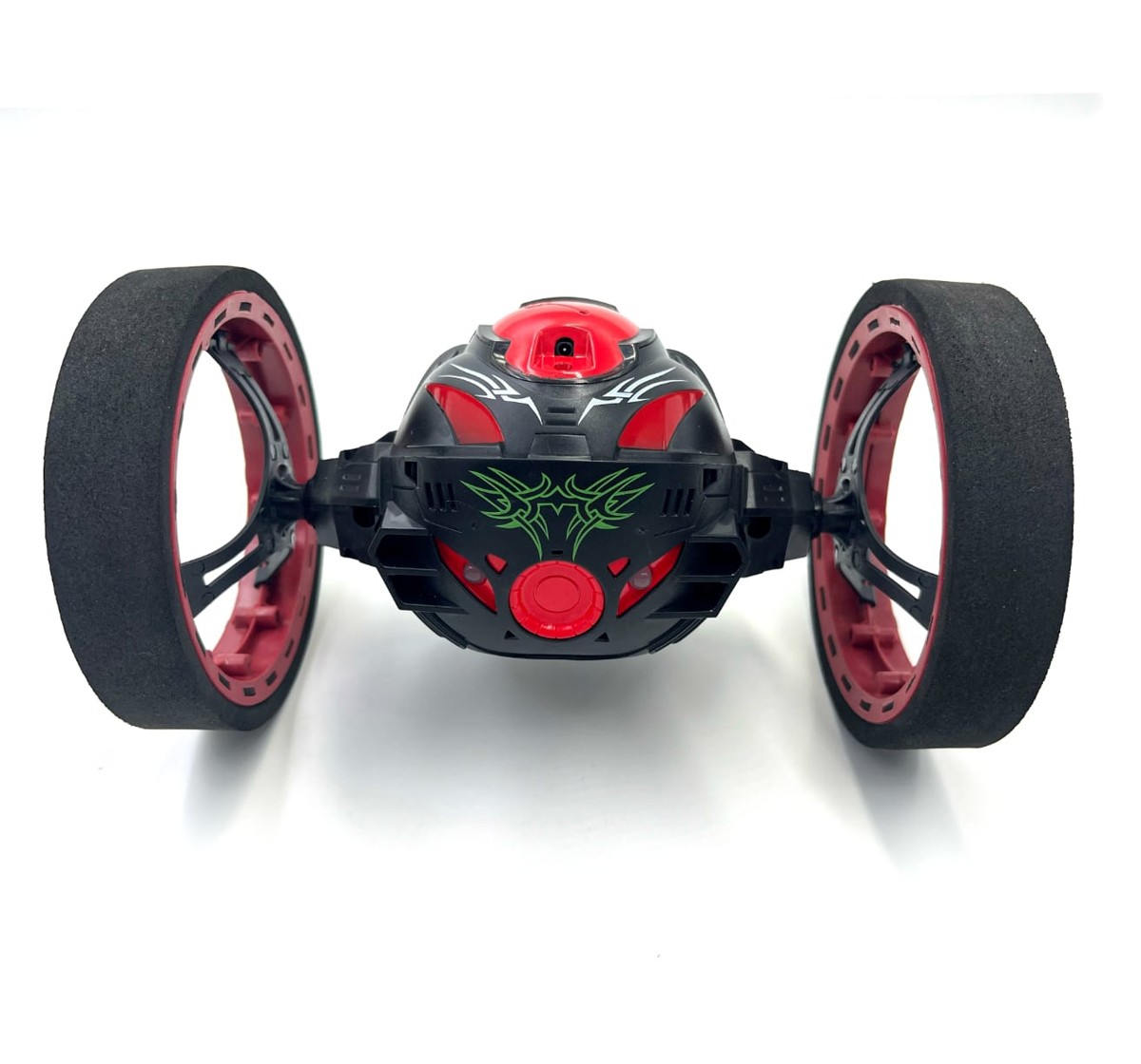 Ralleyz Remote Control Sumo Jumping Car, Bounce Car For Kids with LED Lights, 360 Degree Rotation and Music, Jumps Upto 80cm, Red, 6Y+