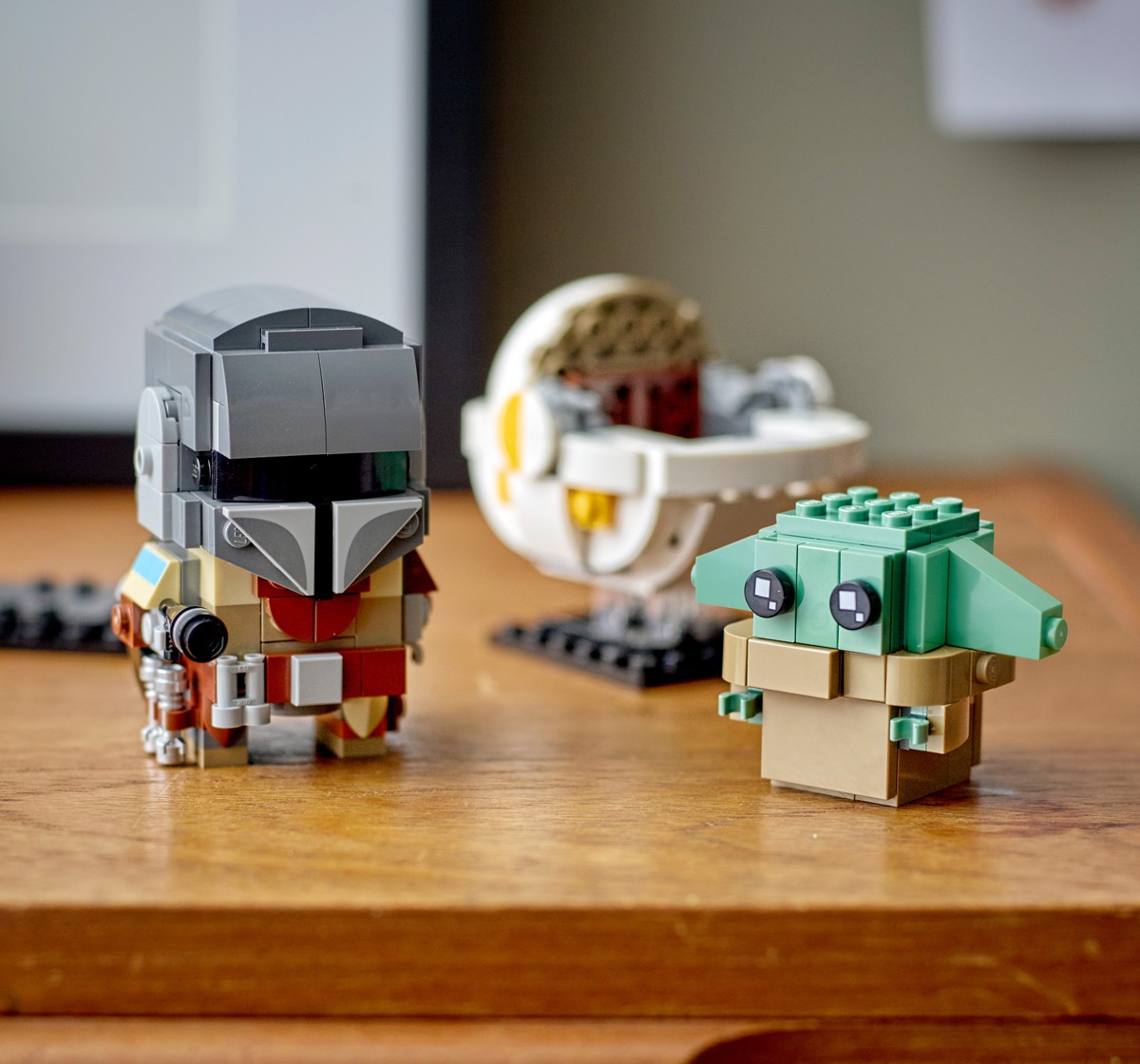 LEGO BrickHeadz Star Wars The Mandalorian & The Child Building Kit, Toy for Kids and Any Star Wars Fan Featuring Buildable The Mandalorian and The Child Figures (295 Pieces)