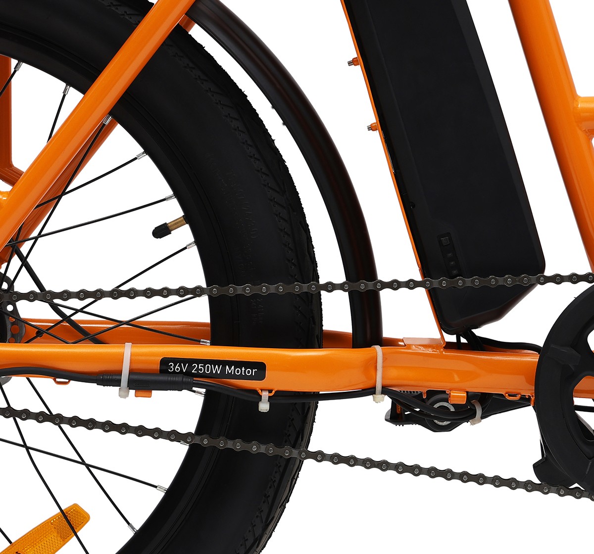 24 inch orange online bike