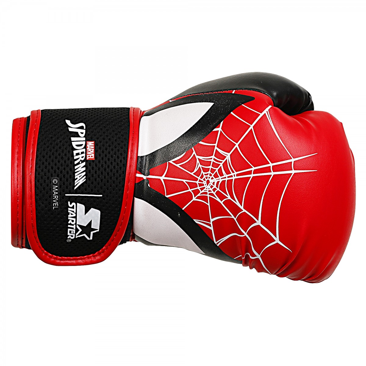 Marvel Spiderman Focus Pad & Gloves Set, Easy to Assemble, Boxing Gloves, Focus Pads , Kids for 3Y+, Red