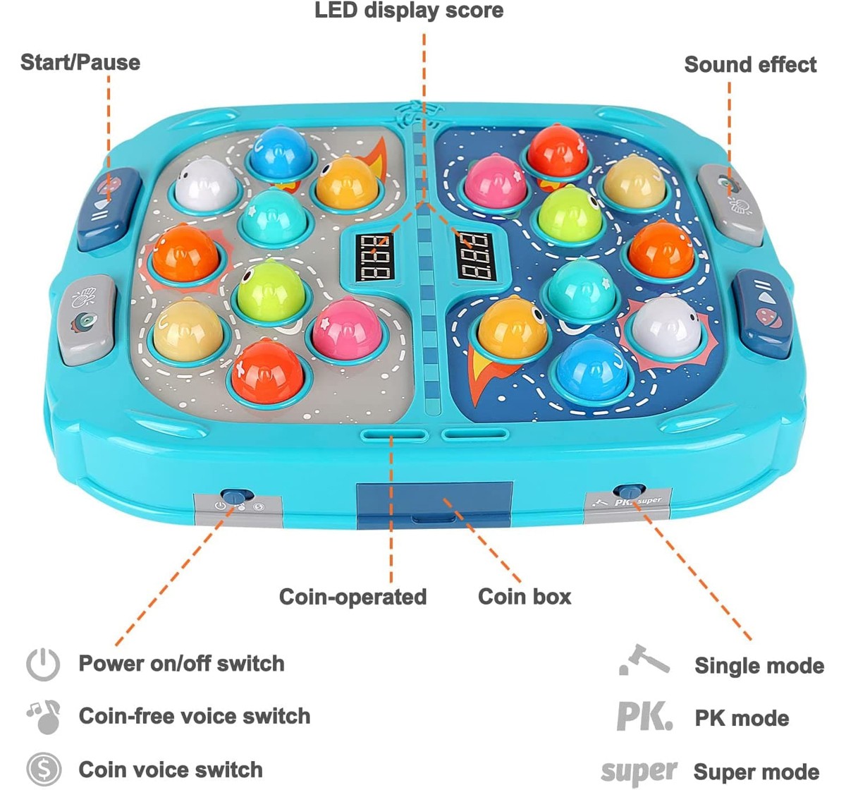 Hamleys Space Battle Game for Kids, 4Y+