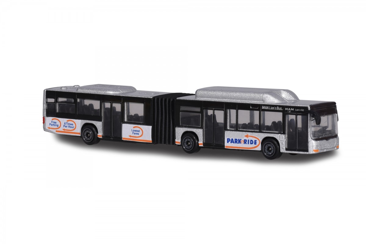 Majorette Man City Bus Siemens Avenio Tram 6  Multicolour 3Y+, Assorted