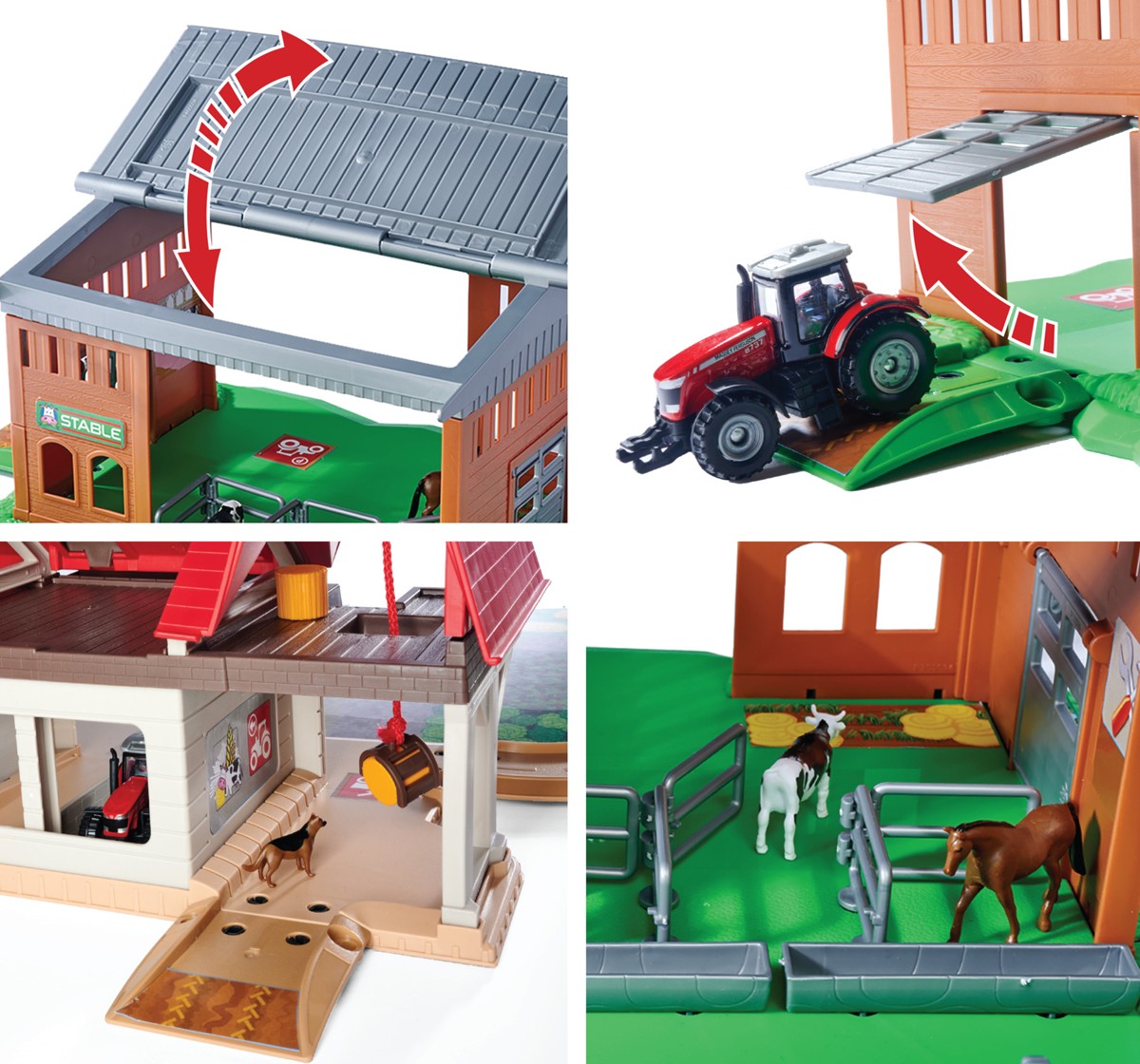 Majorette Creatix Farm Station 1 Vehicle, Diecast Vehicle, Collectible Model For Kids, 5Y+