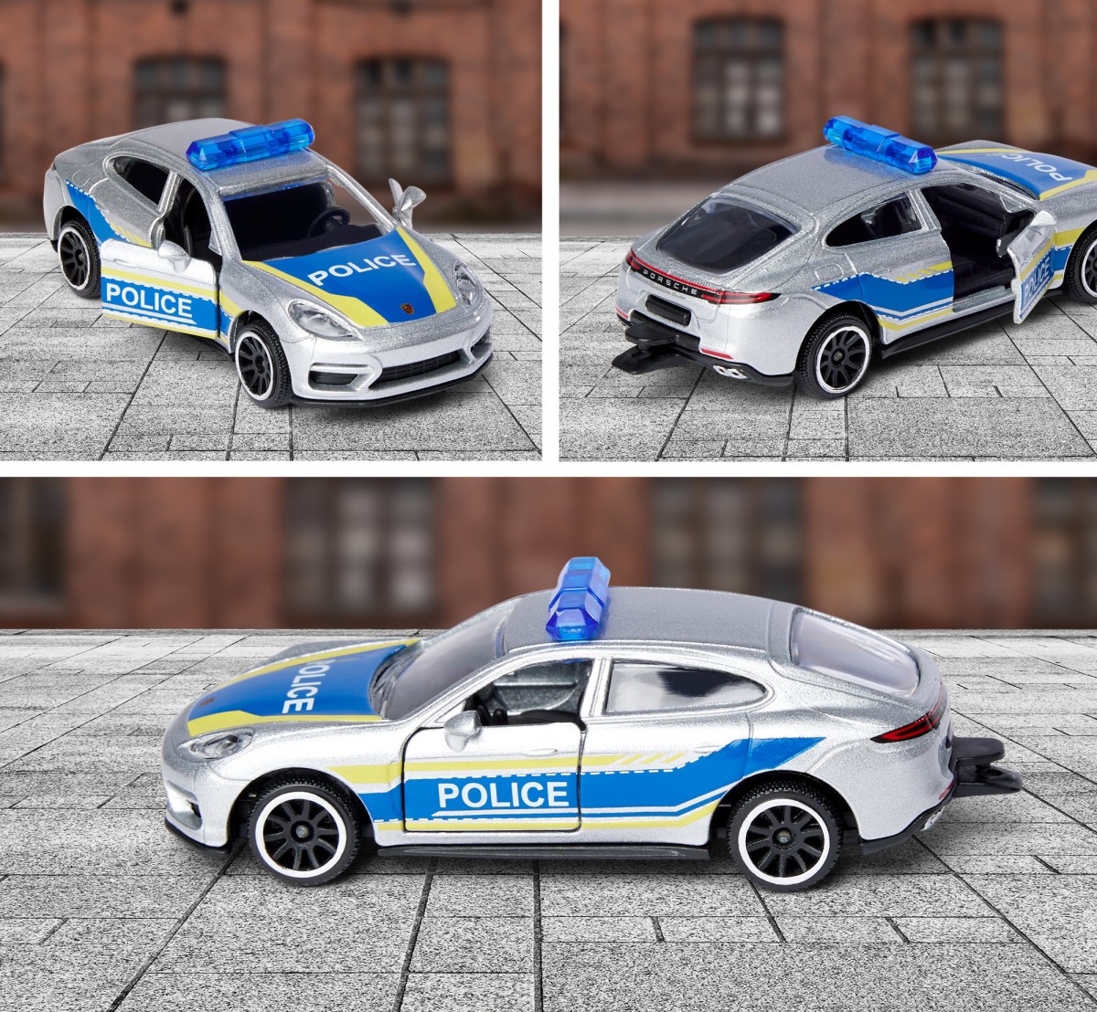 Majorette Create Police Station, 1 Vehicle Multicolour 5Y+