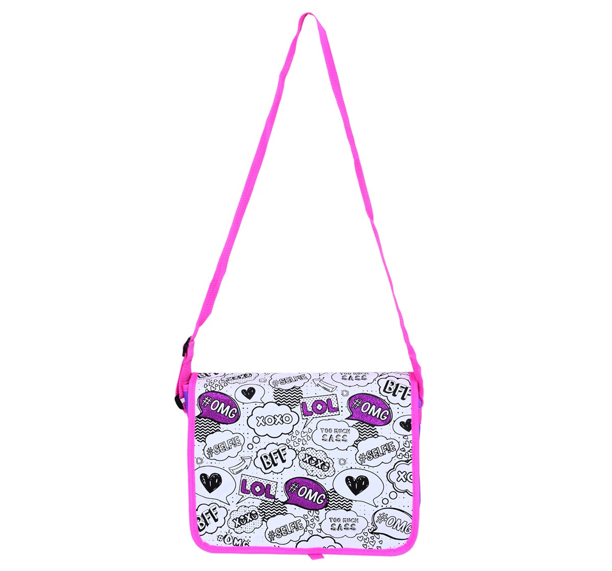 Mirada Color Your Own Lol Shoulder Bag, 3Y+, Multicolour