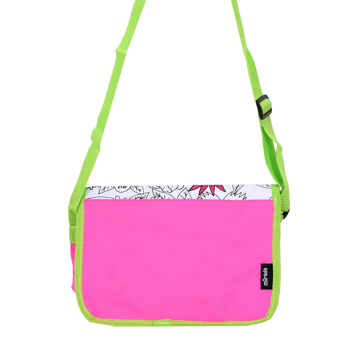 Mirada Color Your Own Girlie Sling Purse, 3Y+, Multicolour