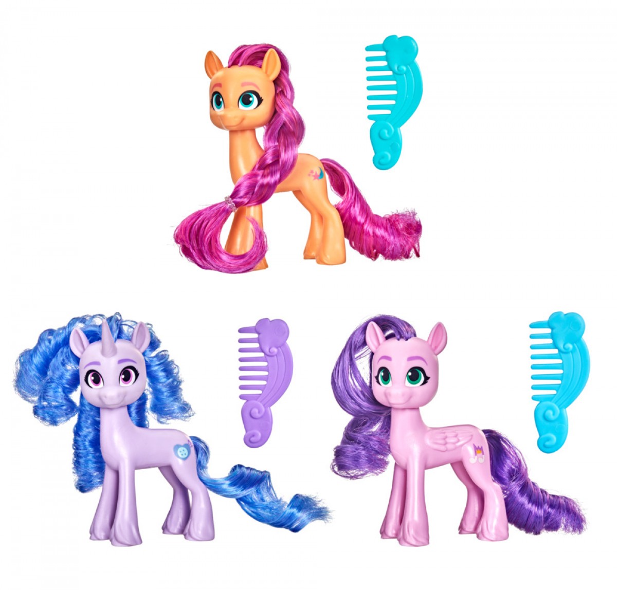 My Little Pony: A New Generation Best Movie Friends Figure - 3-Inch Pony Toy With Comb For Kids Ages 3 And Up