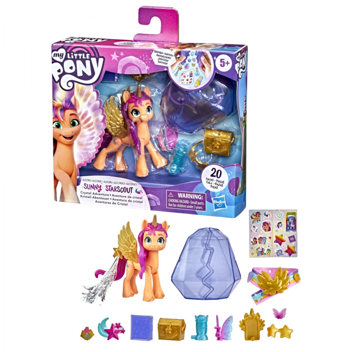 My Little Pony: A New Generation Movie, 3 Inch, 5Yrs+