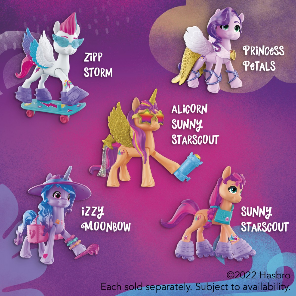 My Little Pony: A New Generation Movie, 3 Inch, 5Yrs+