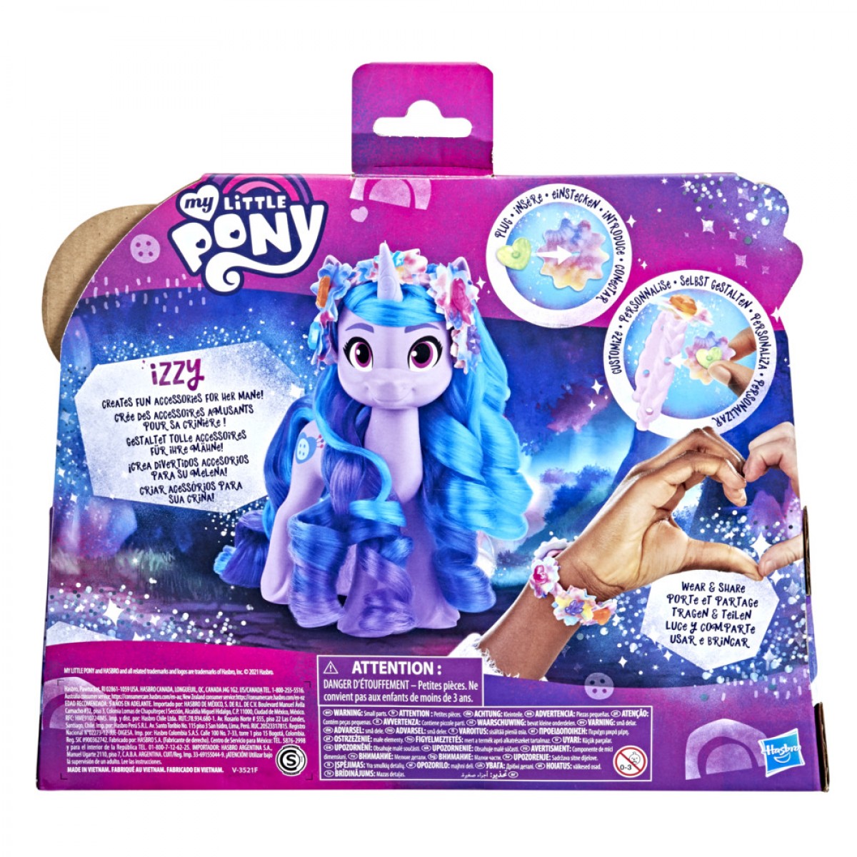 My Little Pony: A New Generation Movie Unicorn Chams Izzy Moonbow Exclusive Toy, 5Yrs+