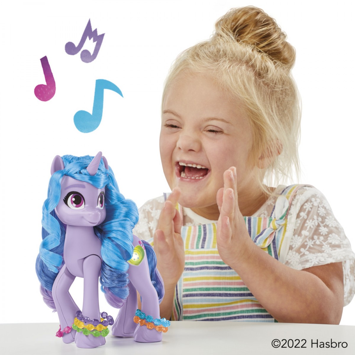 My Little Pony: Make Your Mark Toy See Your Sparkle Izzy Moonbow, 8-Inch Purple Pony That Sings, Speaks, And Lights Up For Kids Ages 5Yrs+