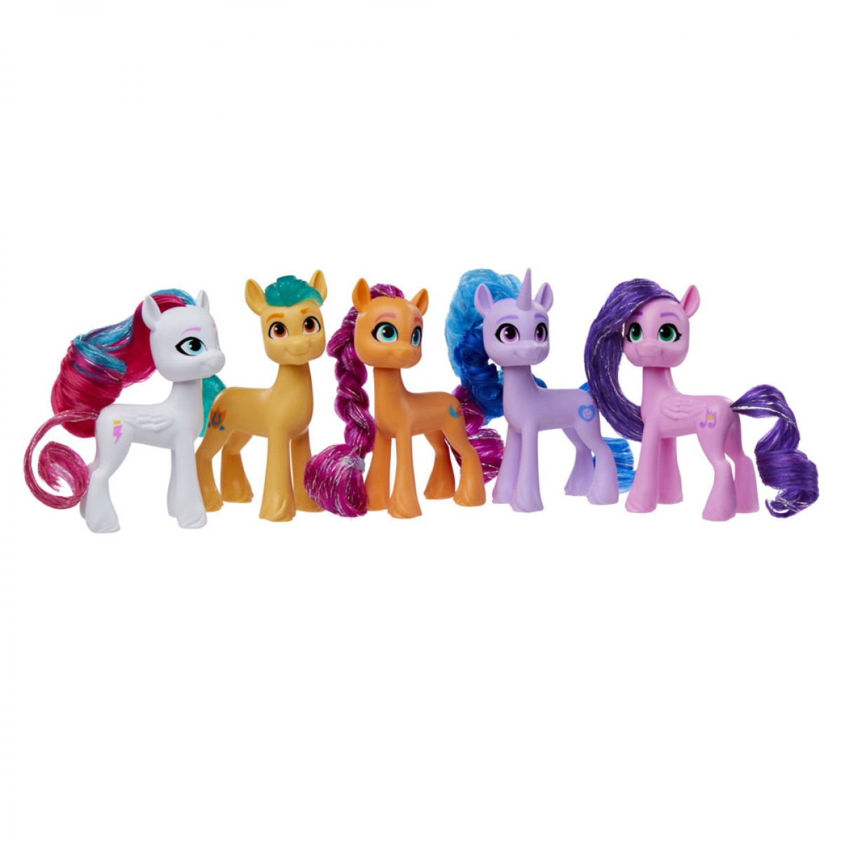  My Little Pony Toys Meet The Mane 6 Ponies Collection (  Exclusive) Doll Playset