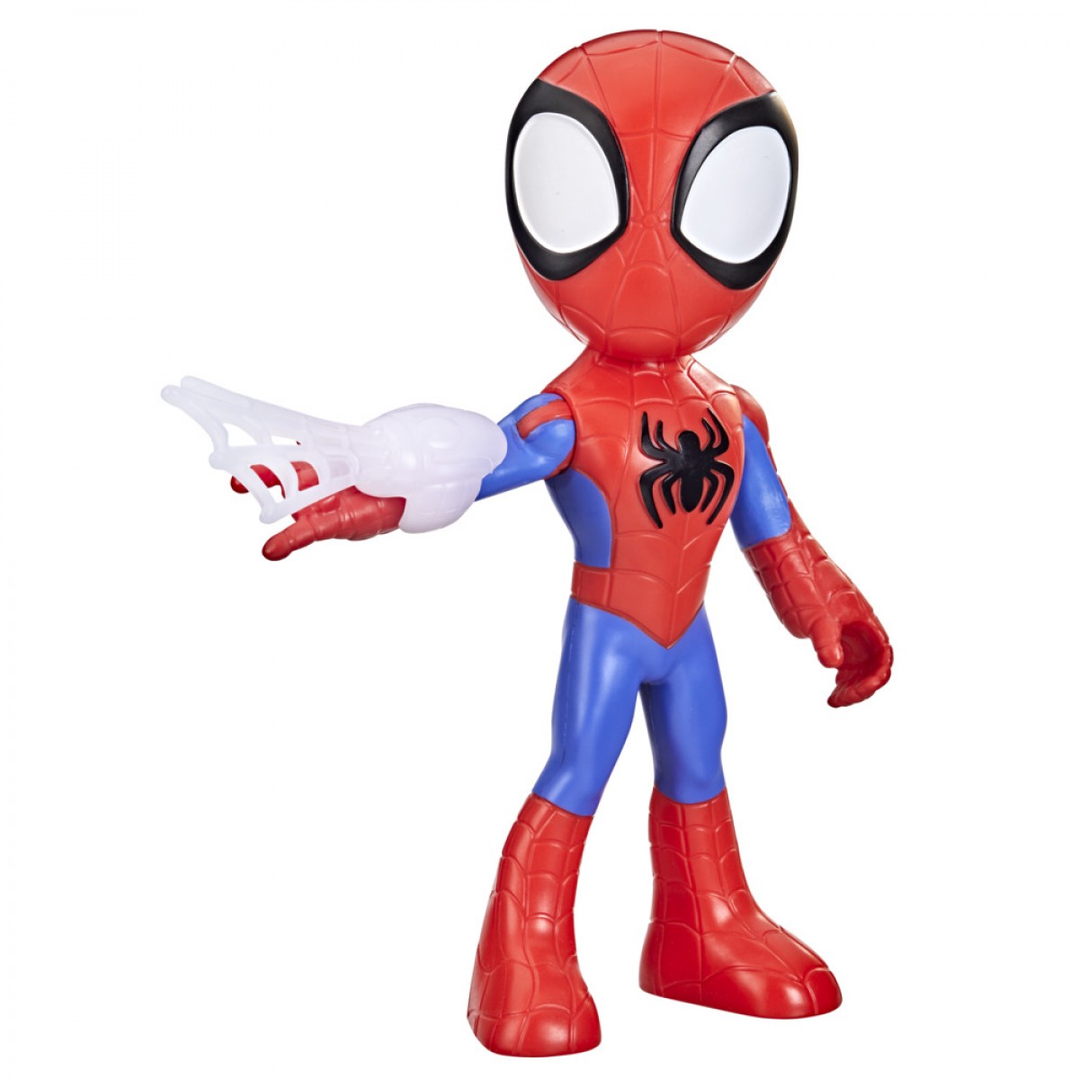 Marvel Spidey And His Amazing Friends Supersized Spidey Figure, 9-Inch Action Figure, Preschool Toys For Kids, 3Yrs+