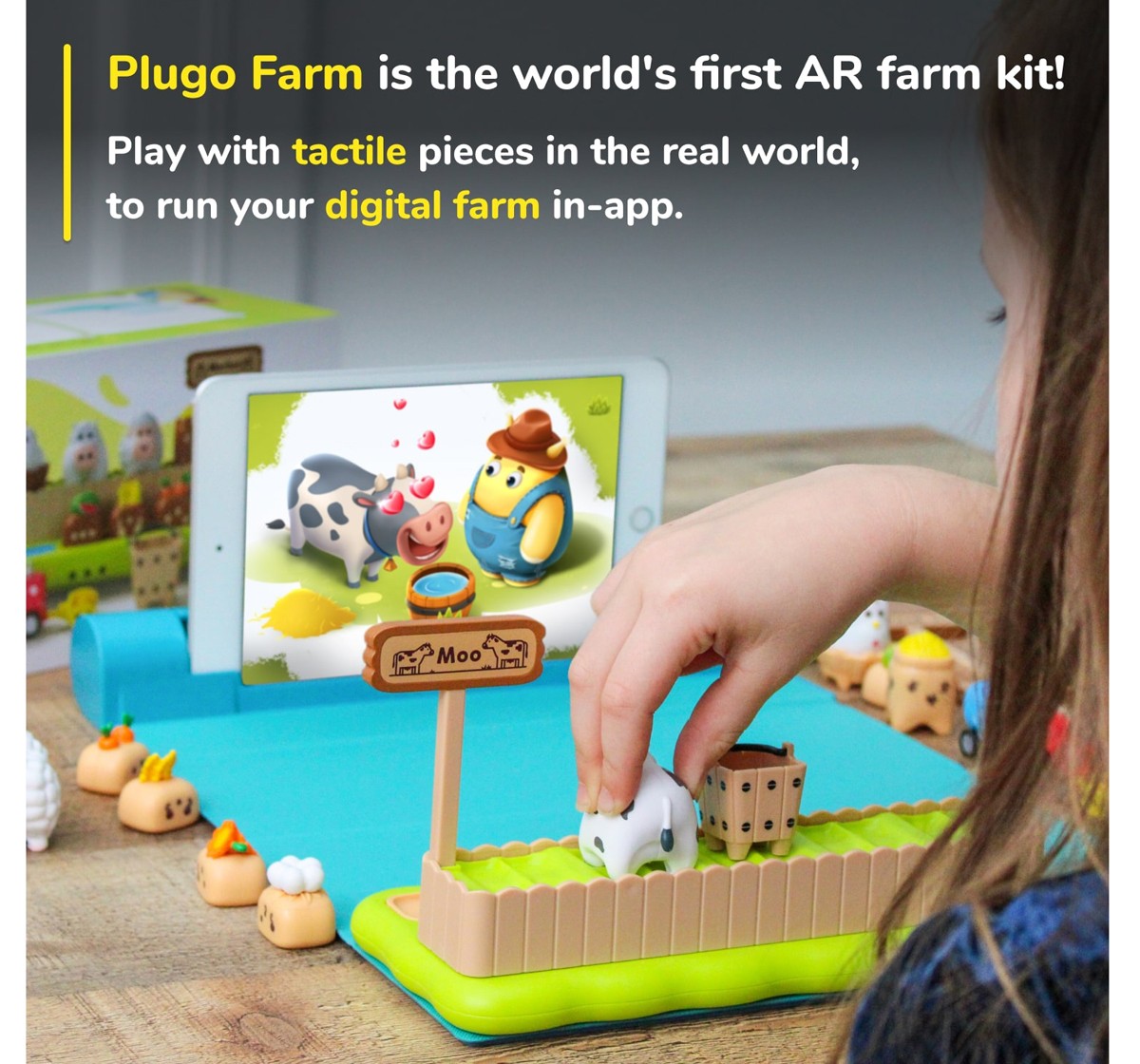 Playshifu Plugo Farm Multicolour 4Y+