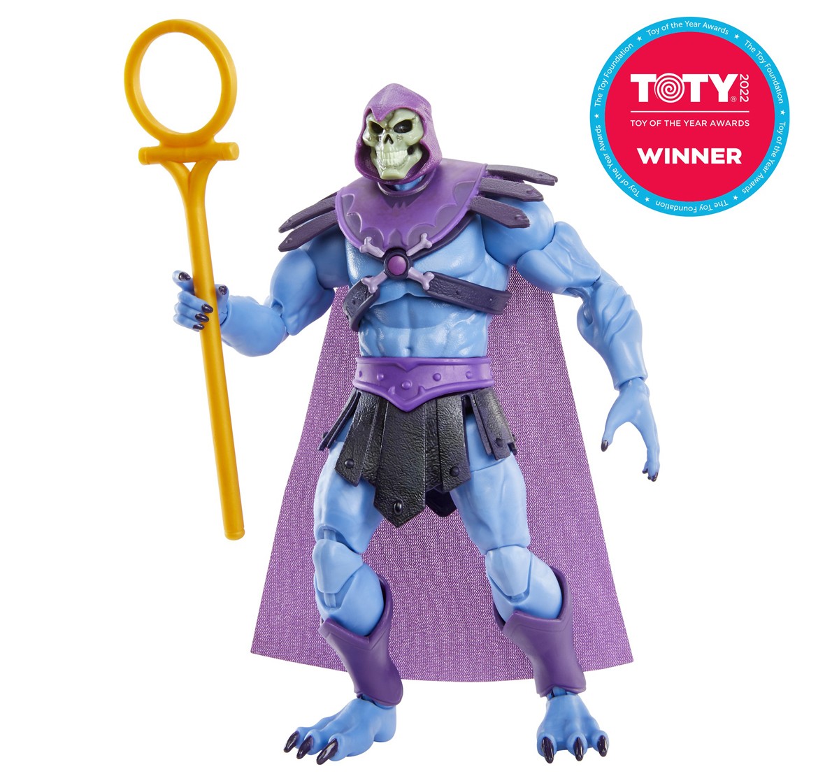 Motu Masters Of The Universe Masterverse Collection, 7-In Battle Figure - Skeletor For Storytelling Play And Display, 6Y+, Multicolour