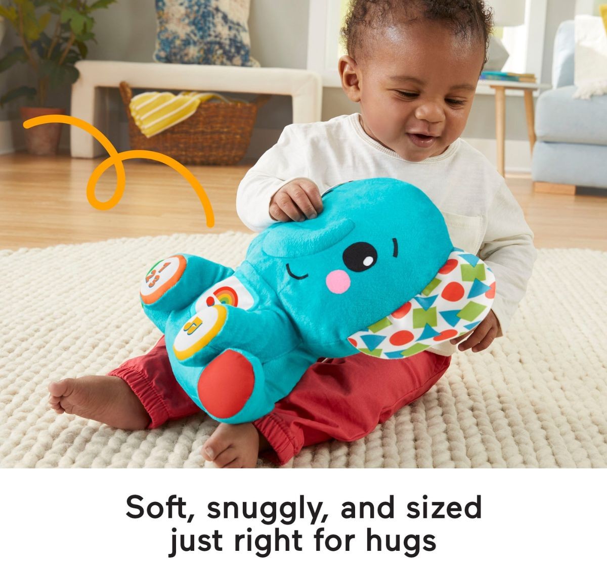 Fisher Price Light & Learning Elephant, 0Y+