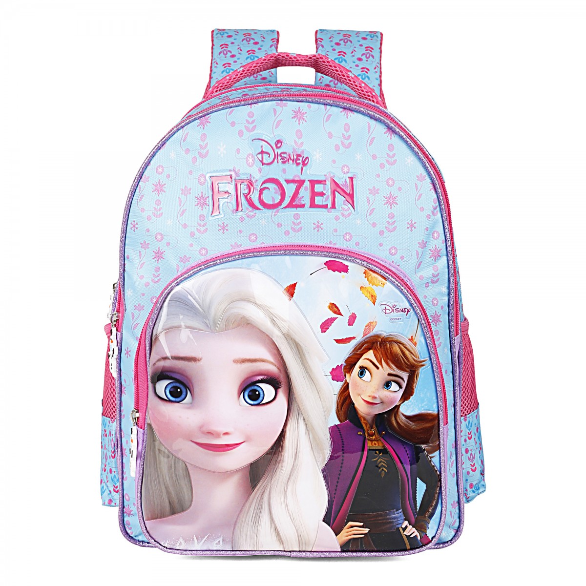 Striders Frozen Sisters School Bags, Cartoon Character Backpack best for Girls, Kids for 5Y+, Multicolour