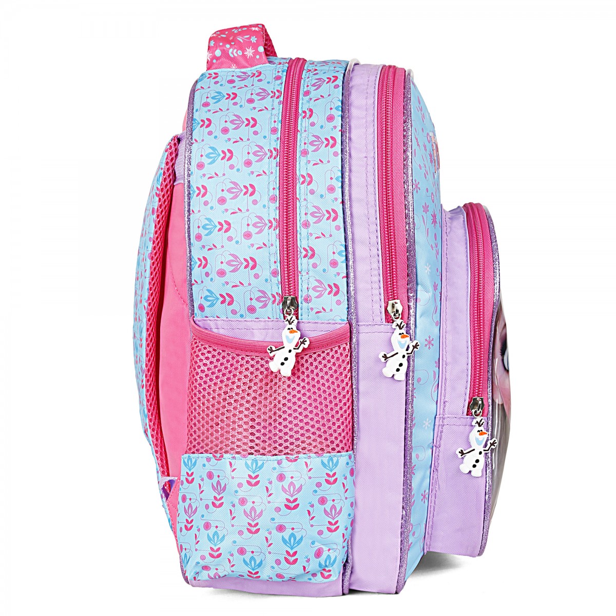 Striders Frozen Sisters School Bags, Cartoon Character Backpack best for Girls, Kids for 5Y+, Multicolour