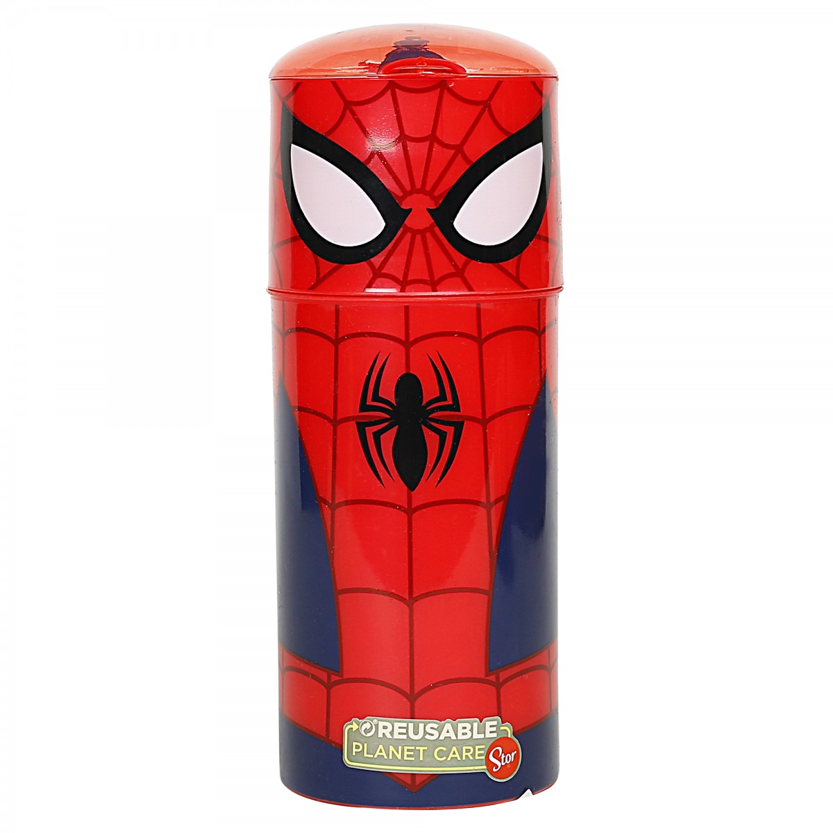 Spiderman Sipper Water for Kids, 350ml, Red