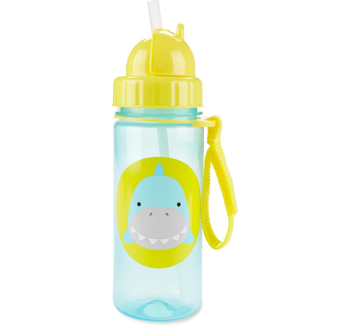 Skip Hop Zoo Straw Bottle Shark 18M+, Multicolour