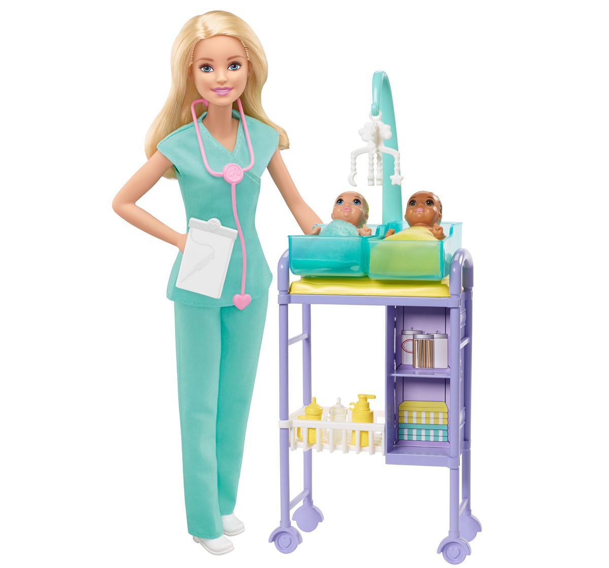 Barbie Science Career Doll, Scientist Barbie for Kids 3Yrs & Above, Multicolour