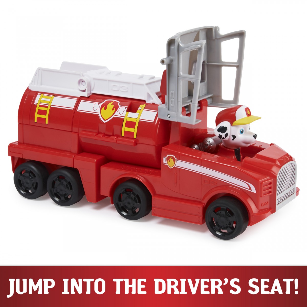 PAW Patrol, Big Truck Pup’s Zuma Transforming Vehicle and Figure