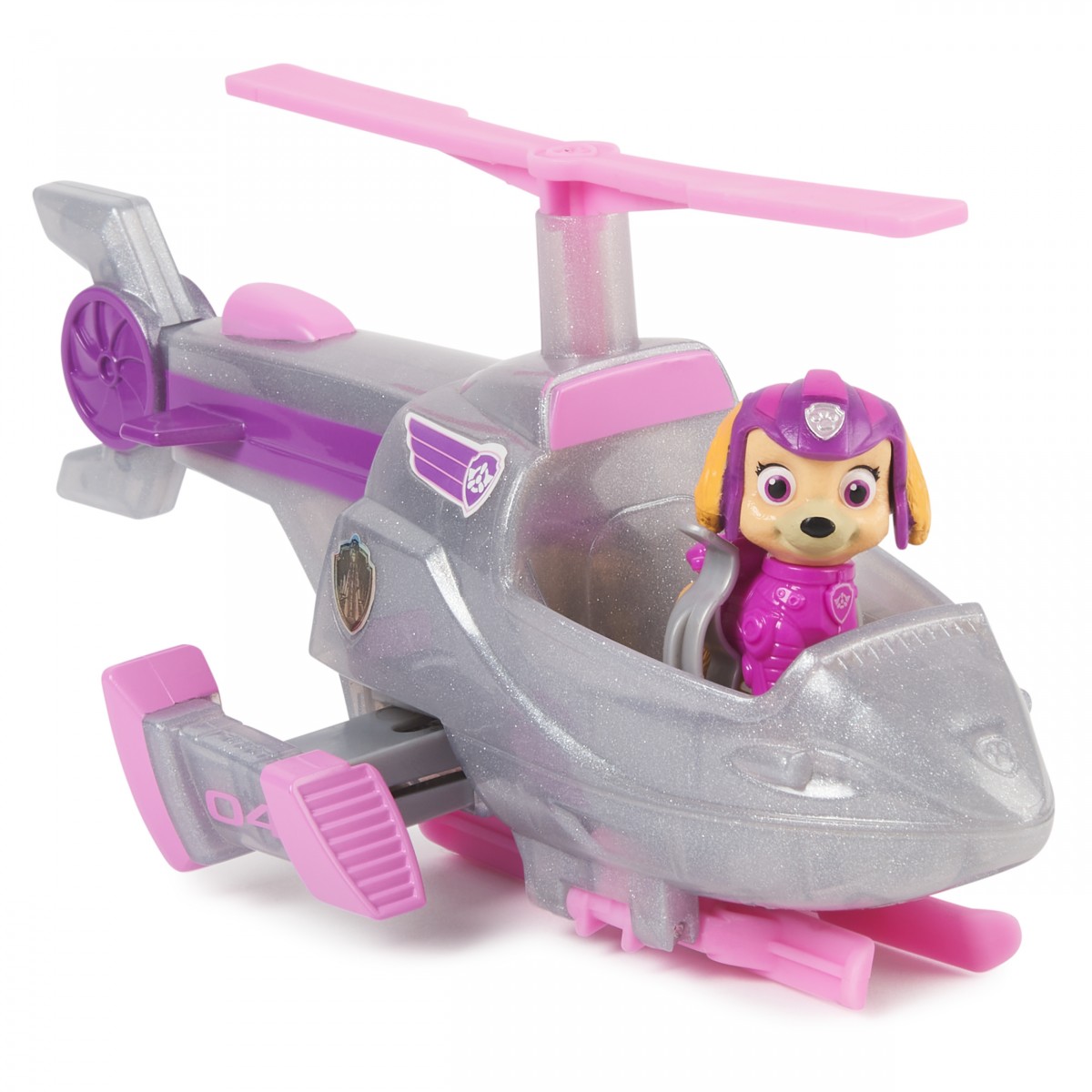 Paw Patrol: The Movie, Chase & Skye Action Figure And Transforming Vehicle Set, With Toy Car & Toy Airplane, 3Yrs+