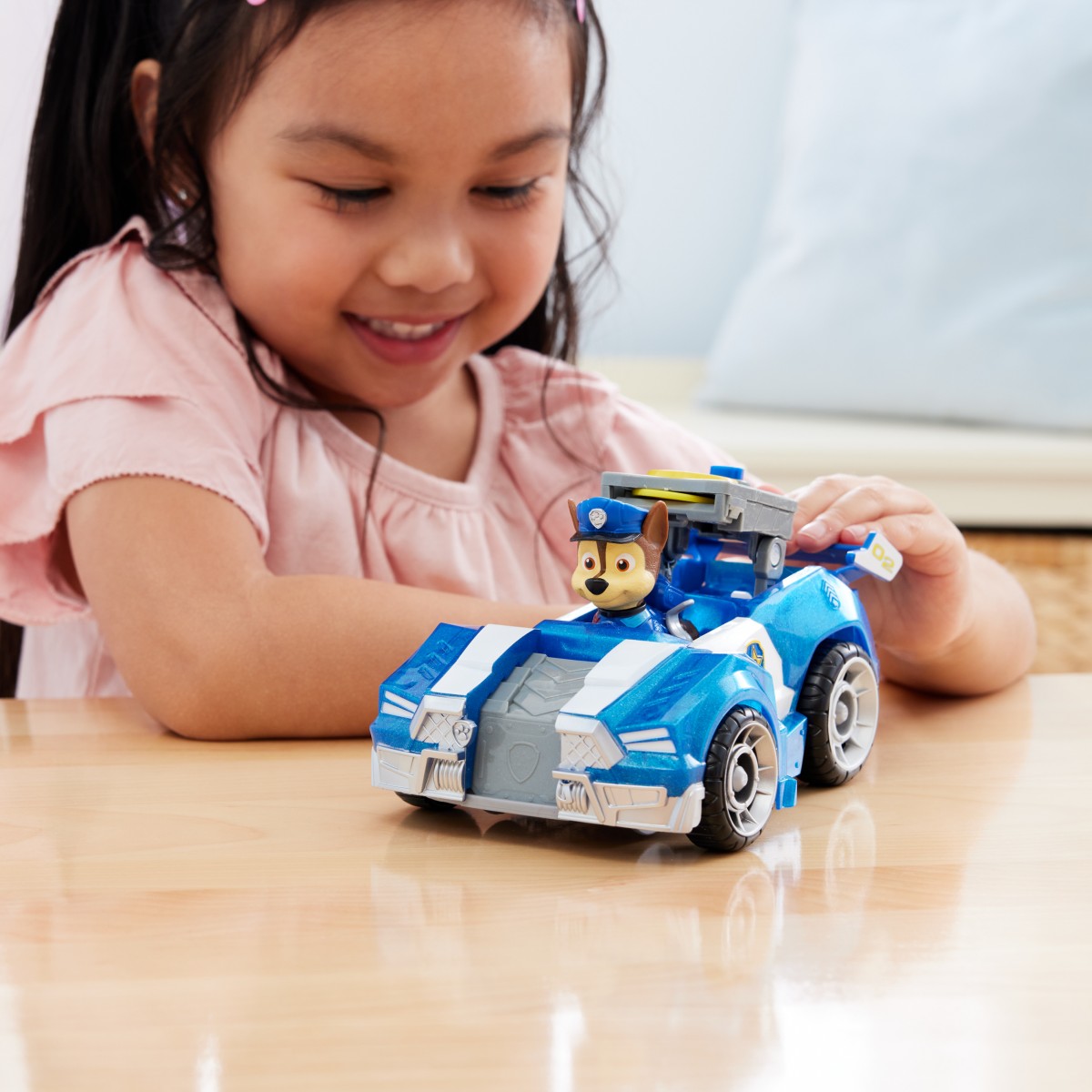 Paw Patrol: The Movie, Chase & Skye Action Figure And Transforming Vehicle Set, With Toy Car & Toy Airplane, 3Yrs+