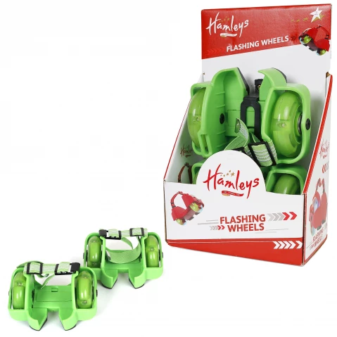 Hamleys Flashing Wheels Street Gliders, 3Y+, Green
