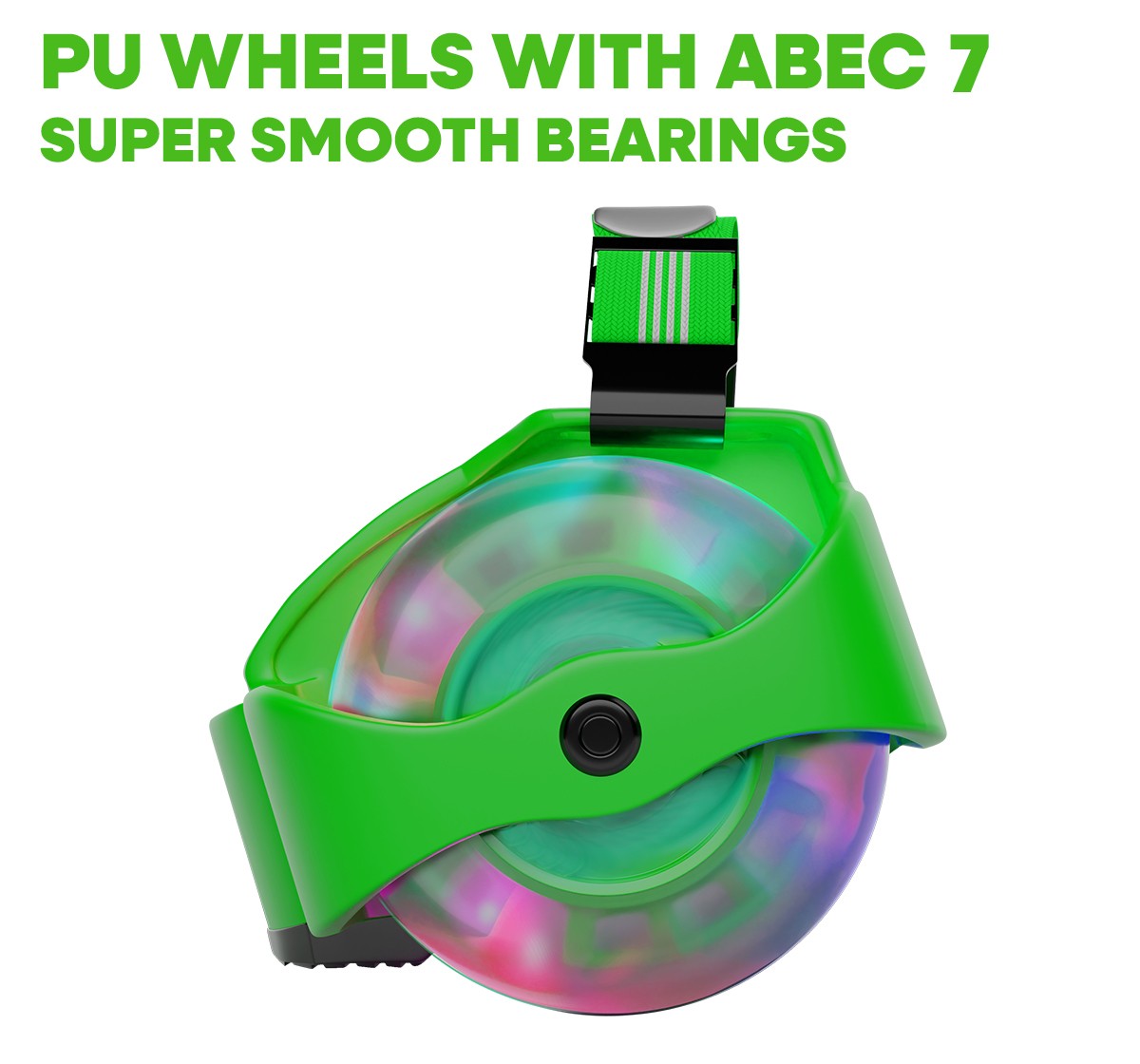 Hamleys Flashing Wheels Street Gliders, 3Y+, Green