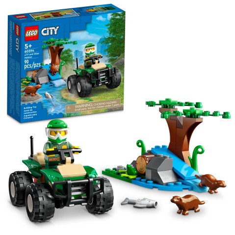 LEGO ATV and Otter Habitat, Multicolour, 5Y+