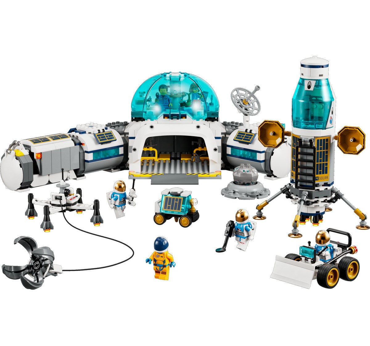 LEGO City Lunar Research Base 60350 Building Kit (786 Pieces)