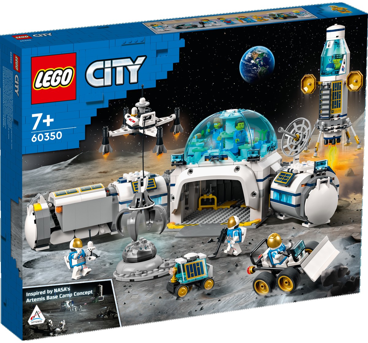 LEGO City Lunar Research Base 60350 Building Kit (786 Pieces)