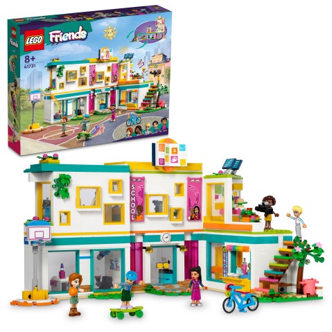 LEGO Friends Heartlake International School Building Toy Set, 985 Pieces, Multicolour, 8Y+