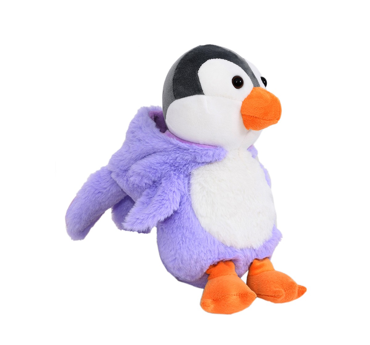 Mirada Purple Bunny Cute Plush Stuffed Hoodie Penguin Soft Toy 23 cm, 3Y+, Purple