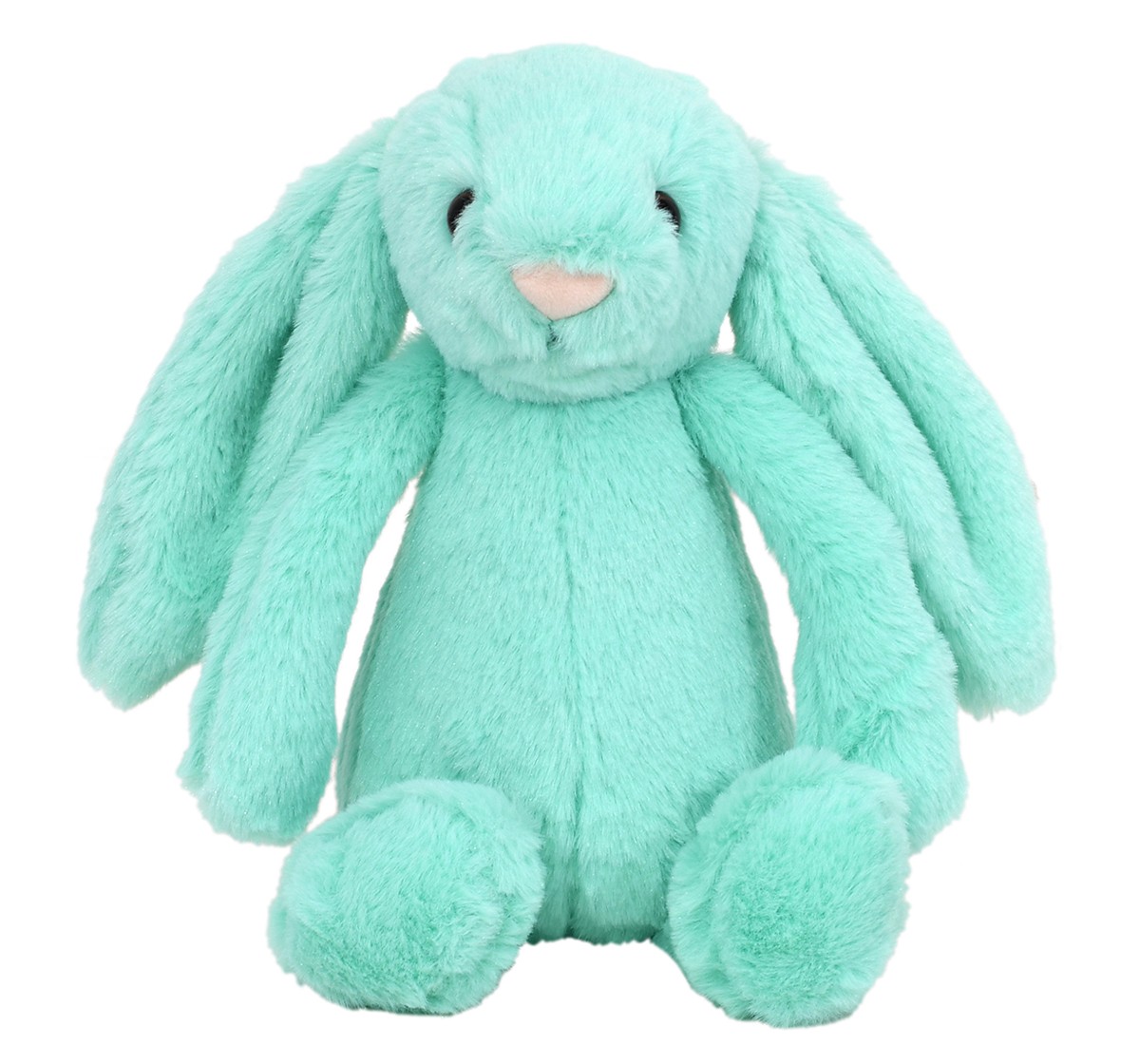 Mirada Turquoise Cute Plush Stuffed Huggable Bunny Soft Toy, 23 cm, 3Y+, Turquoise