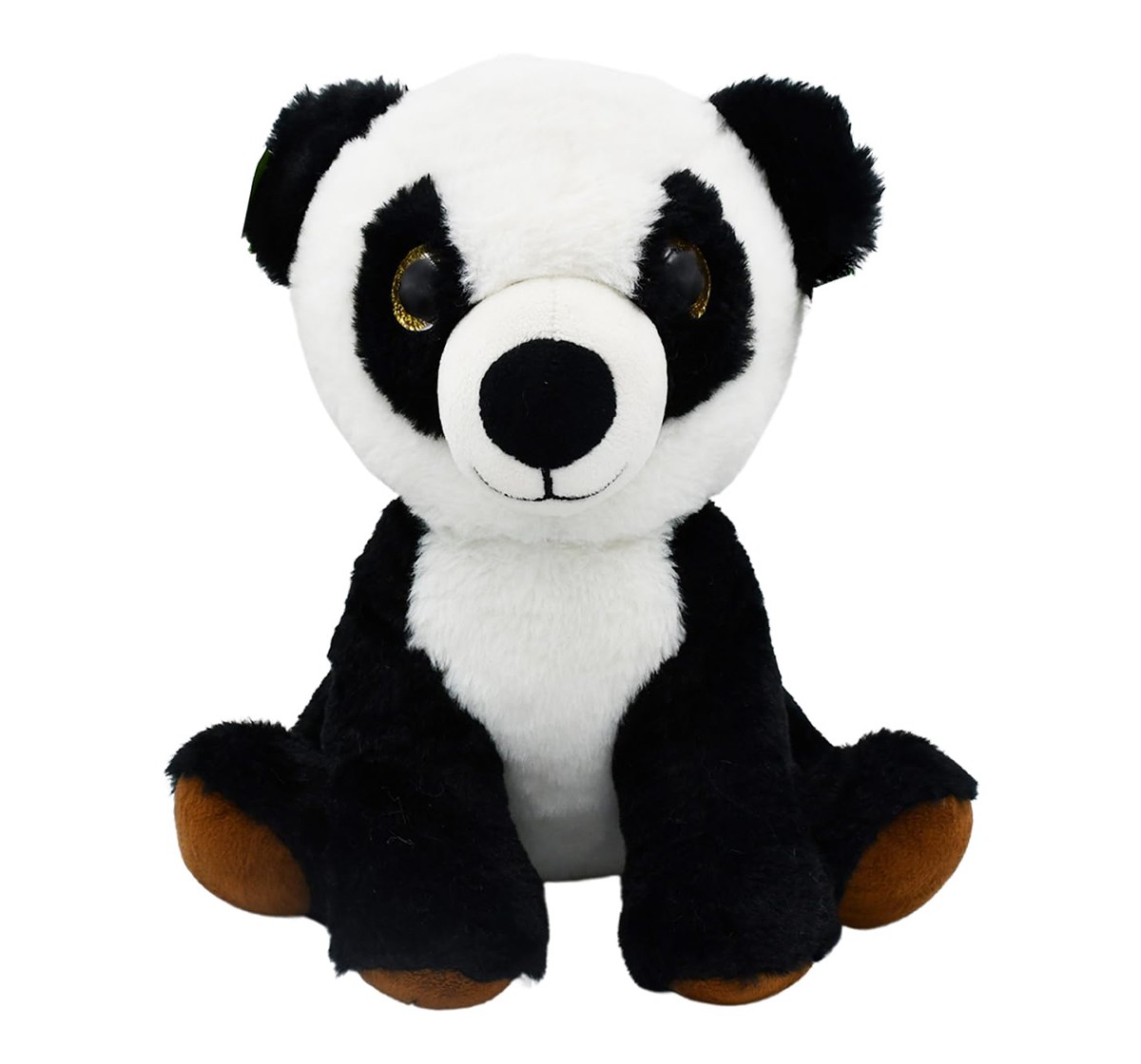 Mirada Plush Stuffed Cute Black & White Sitting Panda Soft Toy , 28cm, 3Y+, Black