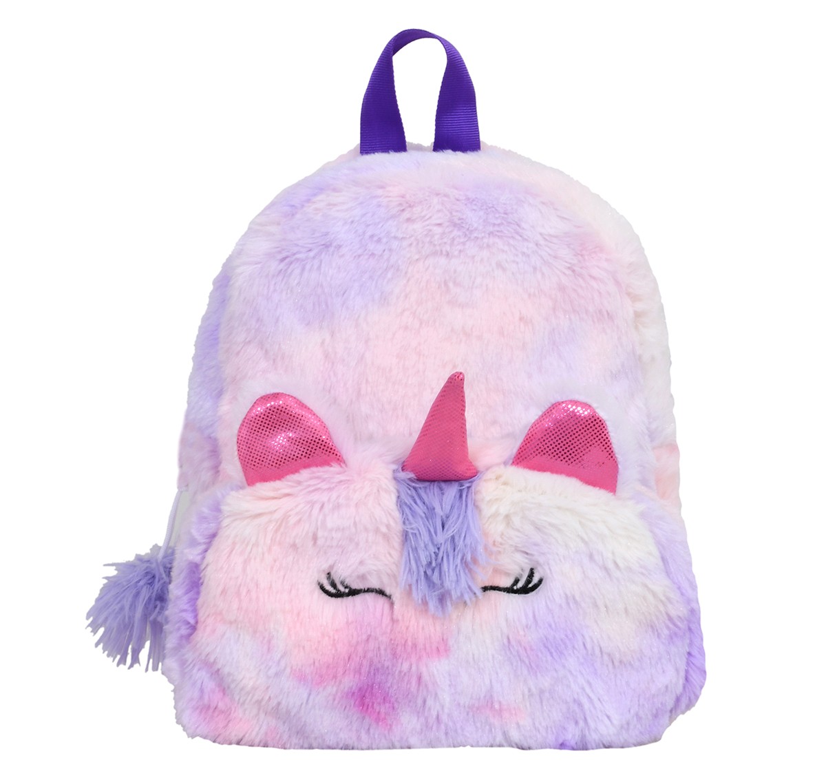 Mirada 30cm Unicorn with Horn Toy Bag, Purple, 3Y+, Purple