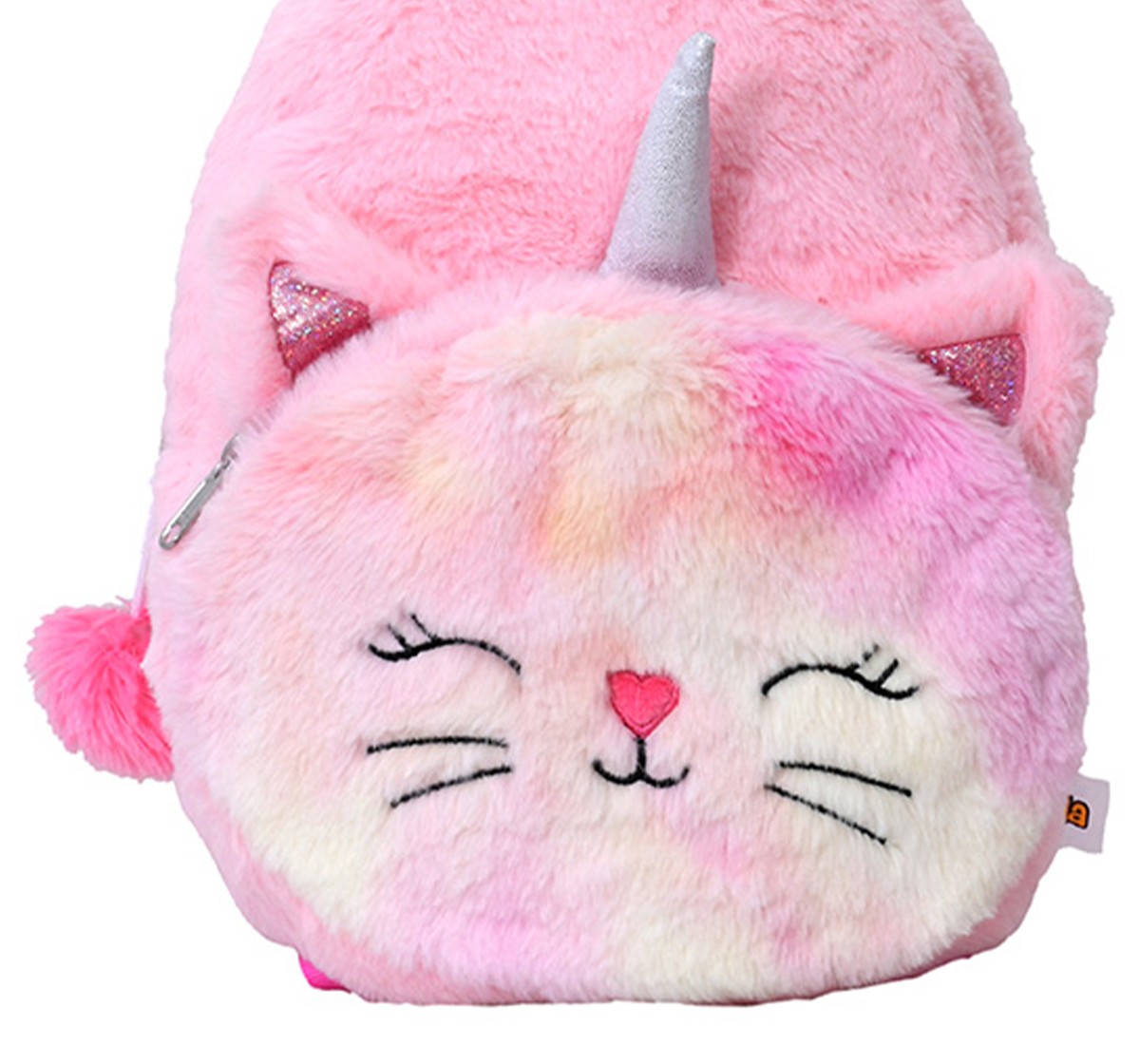 Mirada 30cm Caticorn with Horn Toy Bag, Pink, 3Y+, Pink