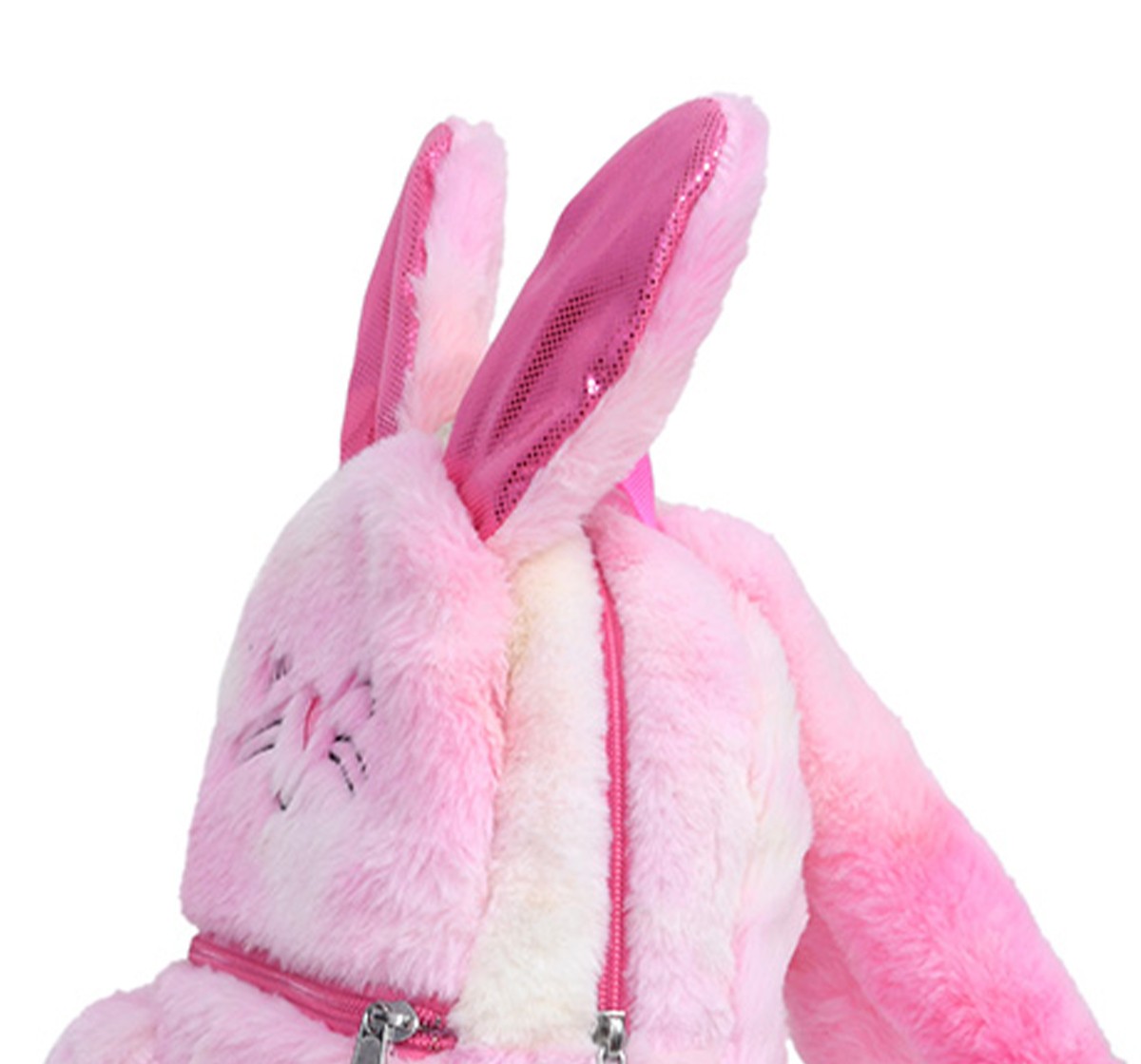 Mirada 30cm Bunny with Crown Toy Bag, 3Y+, Pink