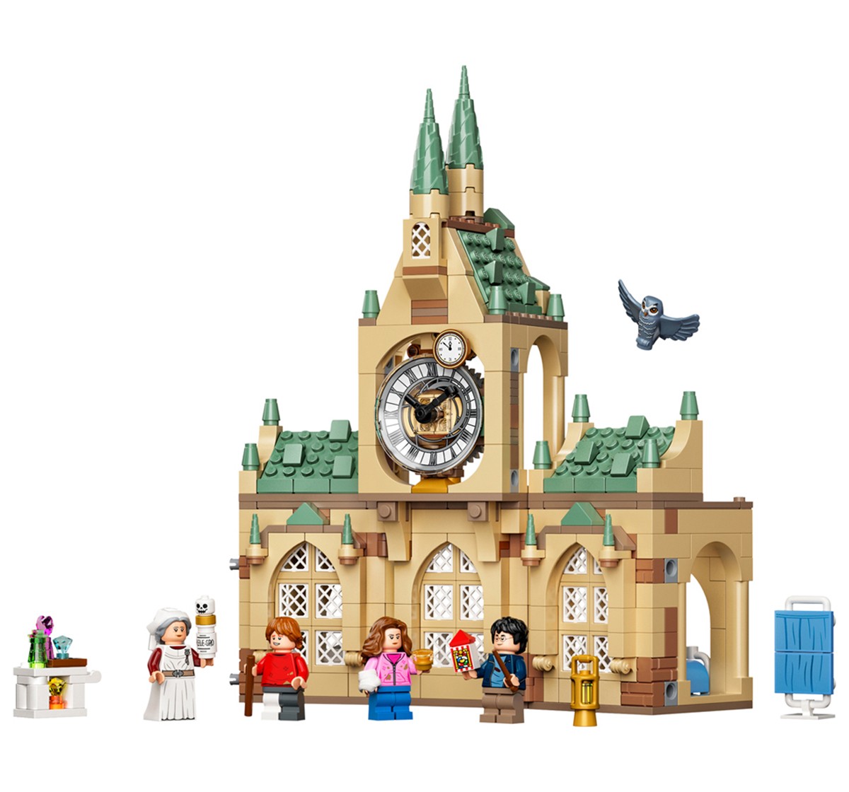 LEGO Harry Potter Hogwarts Hospital Wing 76398 Building Kit 510 Pieces Multicolour 8Y+