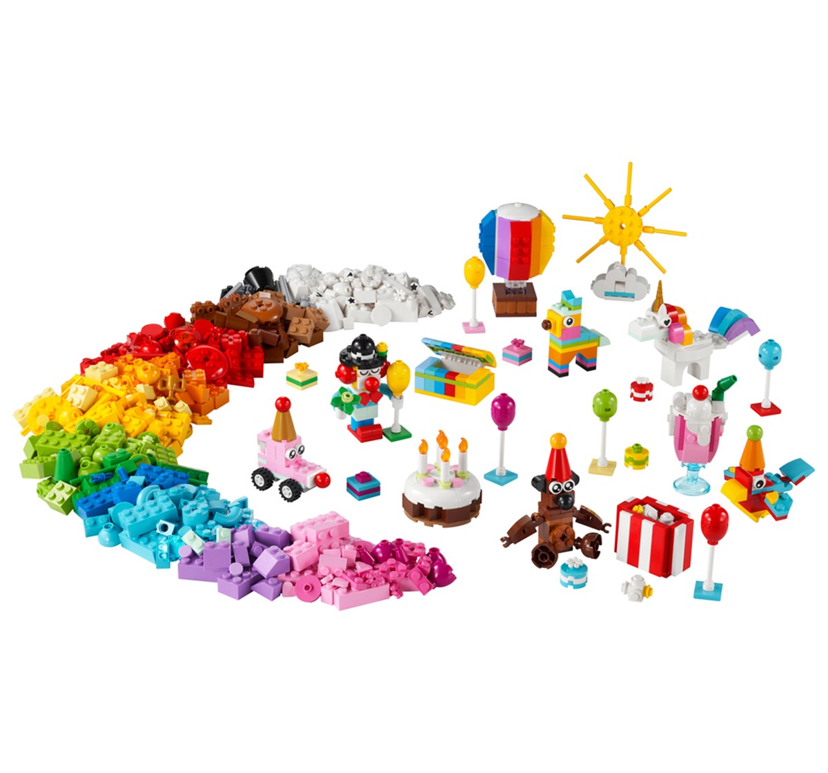 LEGO Classic Creative Party Box 11029 Building Toy Set 900 Pieces Multicolour 5Y+