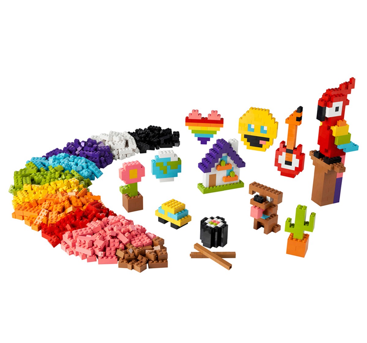 LEGO Classic Lots of Bricks 11030 Building Toy Set 1,000 Pieces Multicolour 5Y+